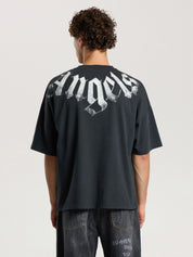T-SHIRT Big Neck Logo Loose PALM ANGELS