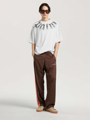 T-SHIRT Big Neck Logo Loose PALM ANGELS