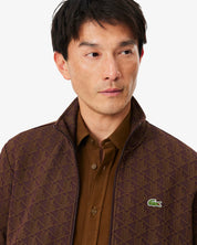 Giacca della tuta in jacquard con zip Paris LACOSTE