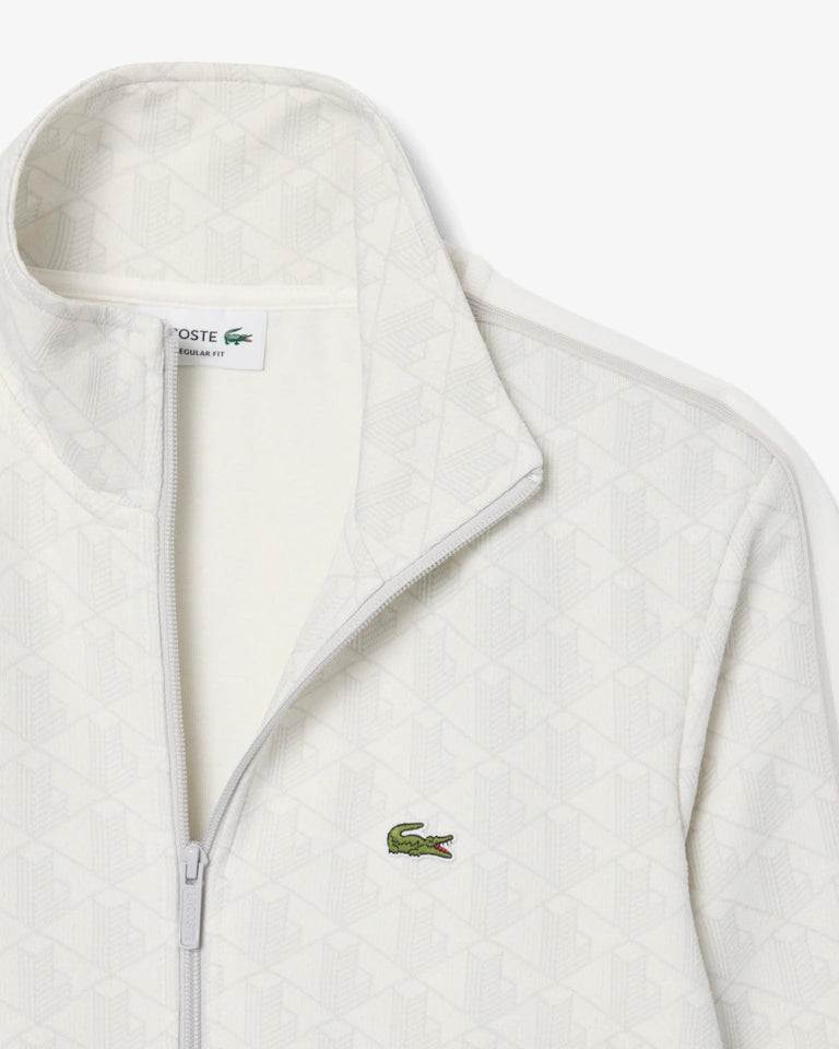 Giacca della tuta in jacquard con zip Paris LACOSTE
