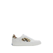 SCARPE TERRACE IN PELLE E CHECK BURBERRY