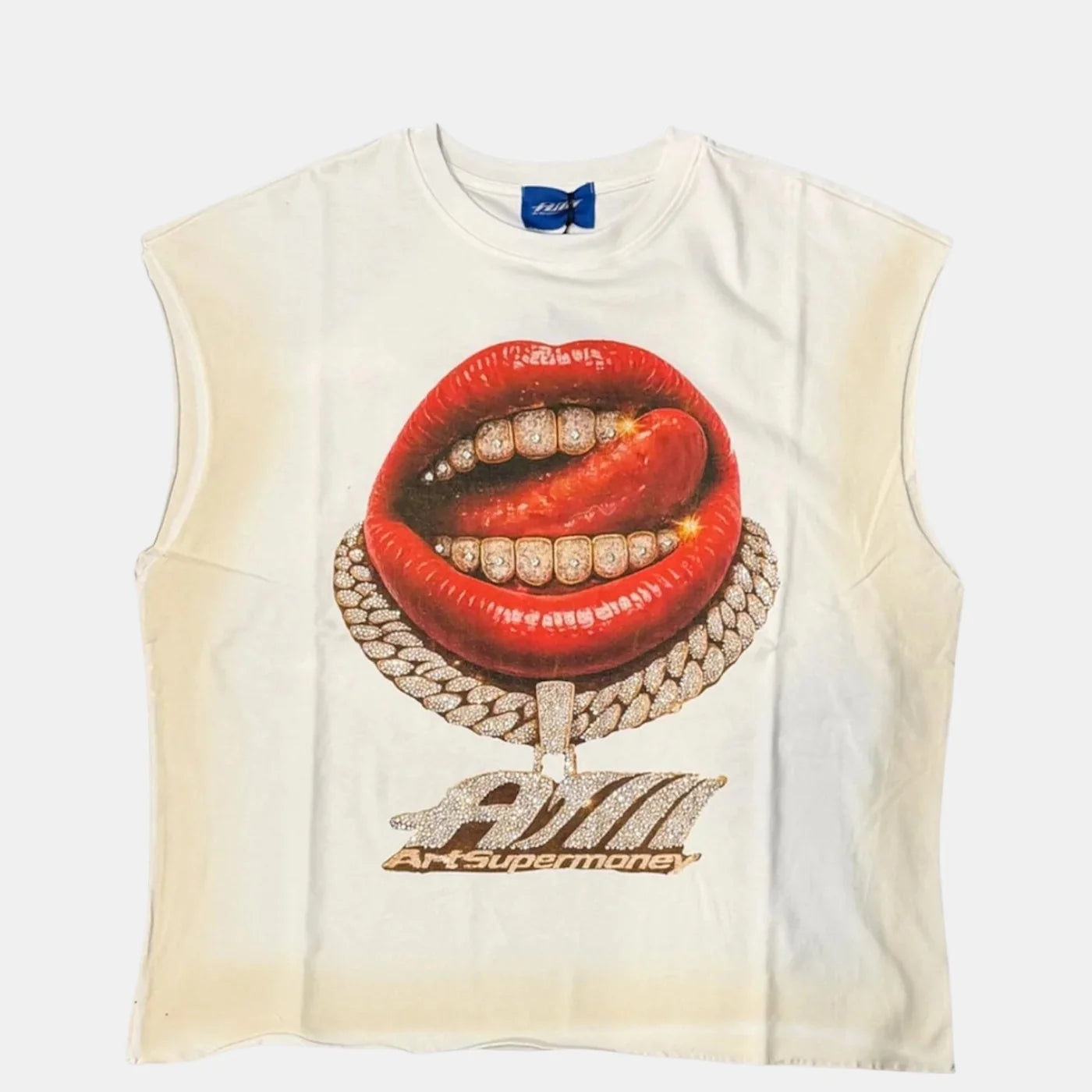 CANOTTA TEE SMANICATA GRILLZ ARTSUPERMONEY