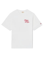 T-SHIRT PORTLAND BIANCA CON STAMPA SAPORE DI MARE | EDIZIONE SPECIALE