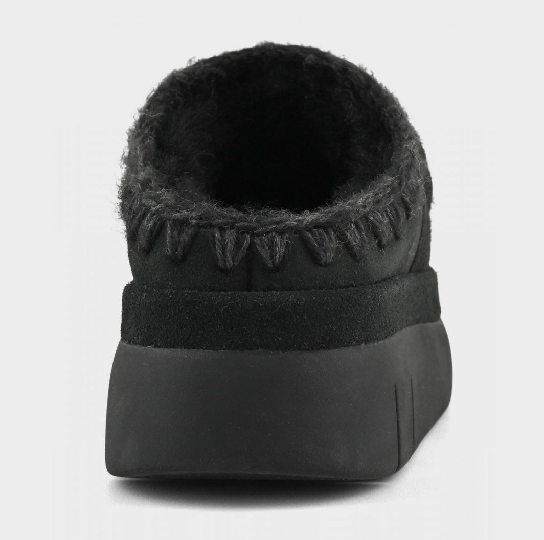 Mou Bounce Welt Clog Suede