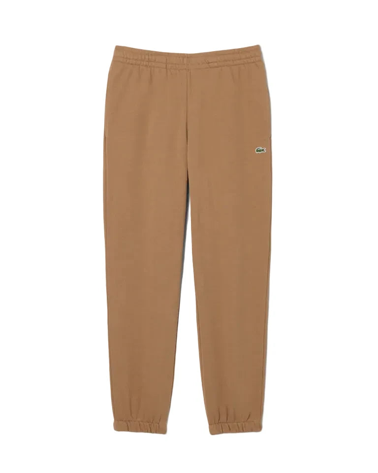 Pantaloni della tuta regular fit in tessuto felpato LACOSTE