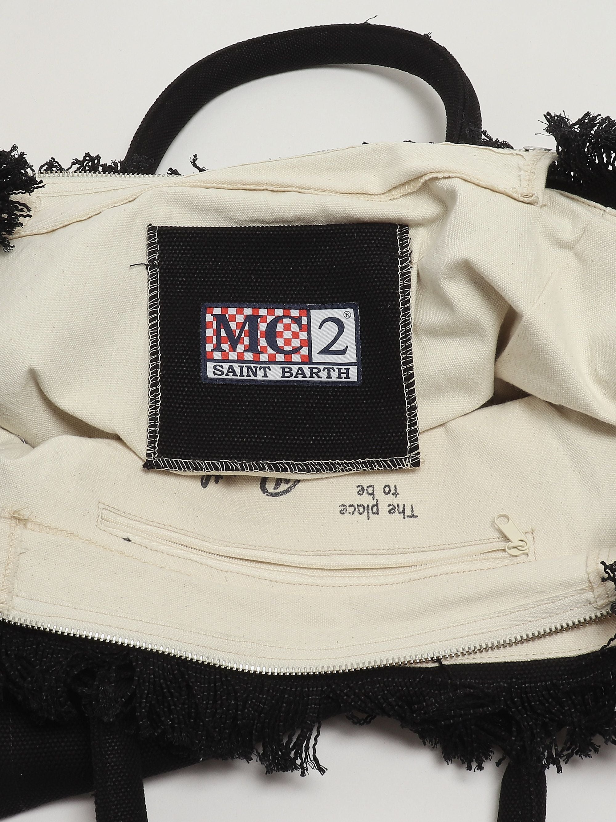 Borsa a spalla Vanity in cotone Mc2 SAINT BARTH