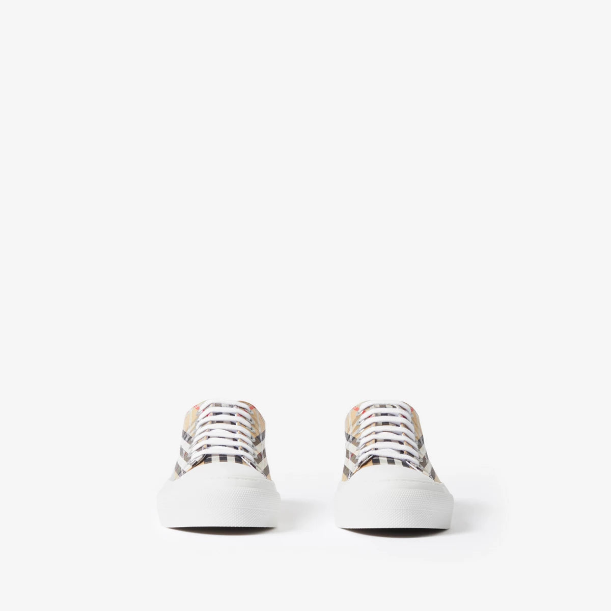Scarpa BURBERRY in cotone Check