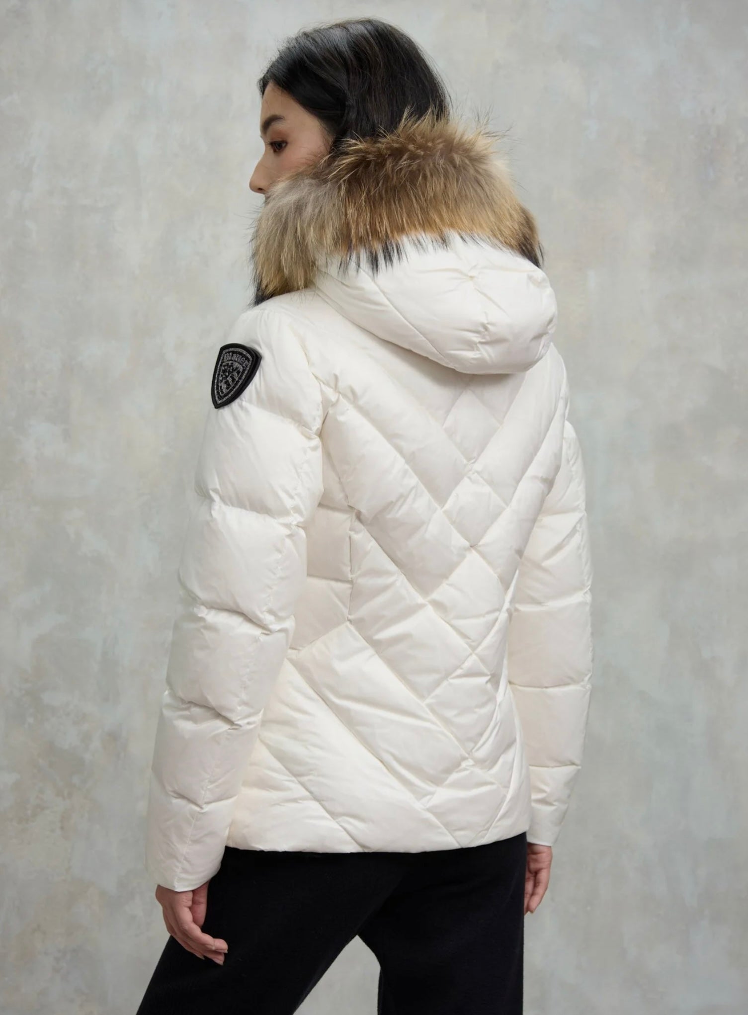 Giubbino Bluaer a linee geometriche