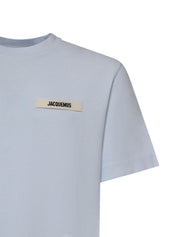 T-shirt  JACQUEMUS  con logo in gros-grain.