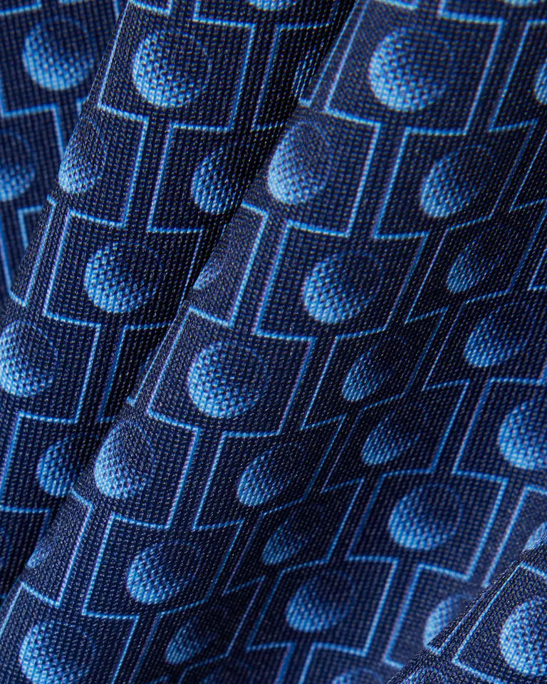 Polo da golf stampata regular fit LA COSTE