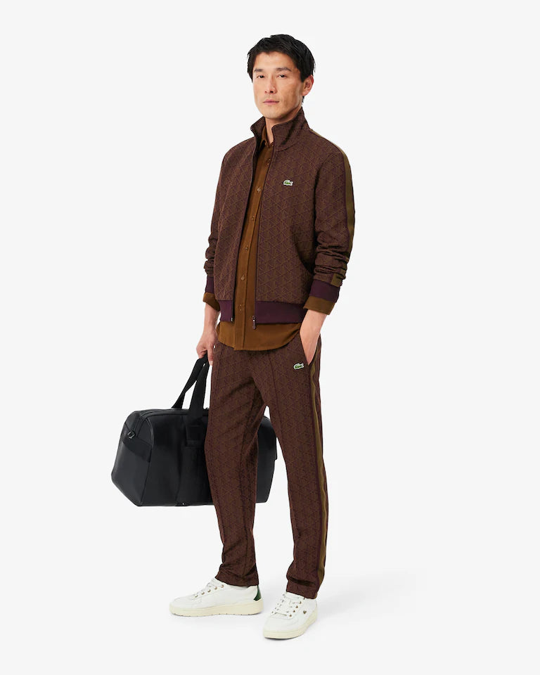 Giacca della tuta in jacquard con zip Paris LACOSTE