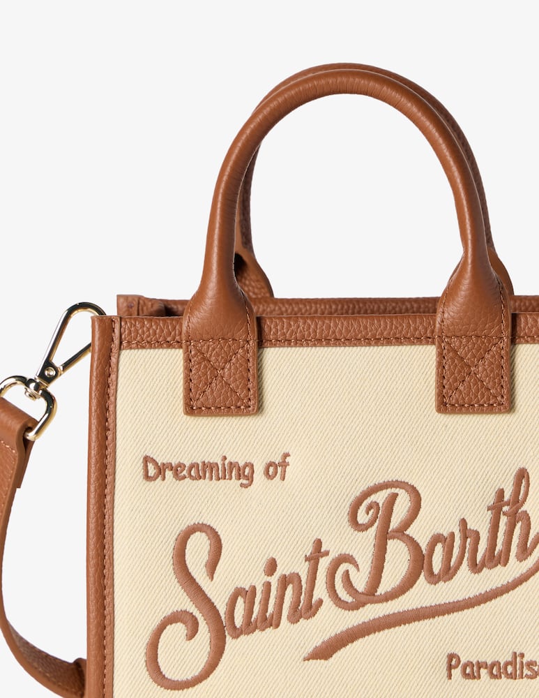 SAINT BARTH MINI BORSA A MANO CON TRACOLLA