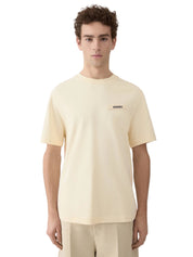 T-shirt Jacquemus  con logo in gros-grain.