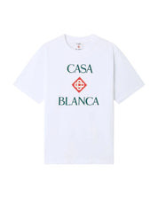 T-SHIRT A MANICHE CORTE CON LOGO CASABLANCA
