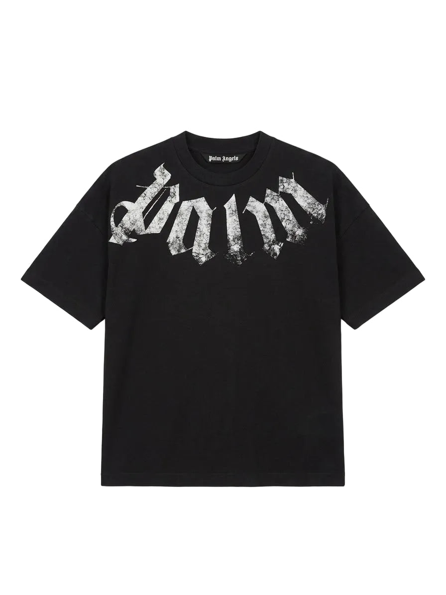 T-SHIRT Big Neck Logo Loose PALM ANGELS