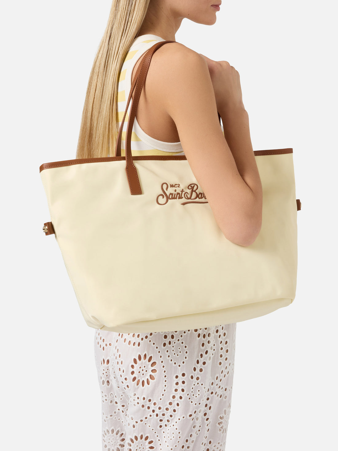 BORSA CITY REGULAR  IN NYLON SAINT BARTH