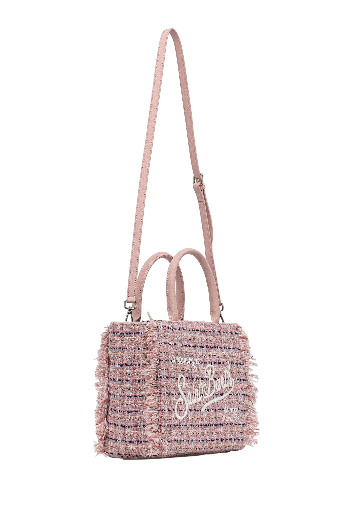 Colette tweed quadrati rosa