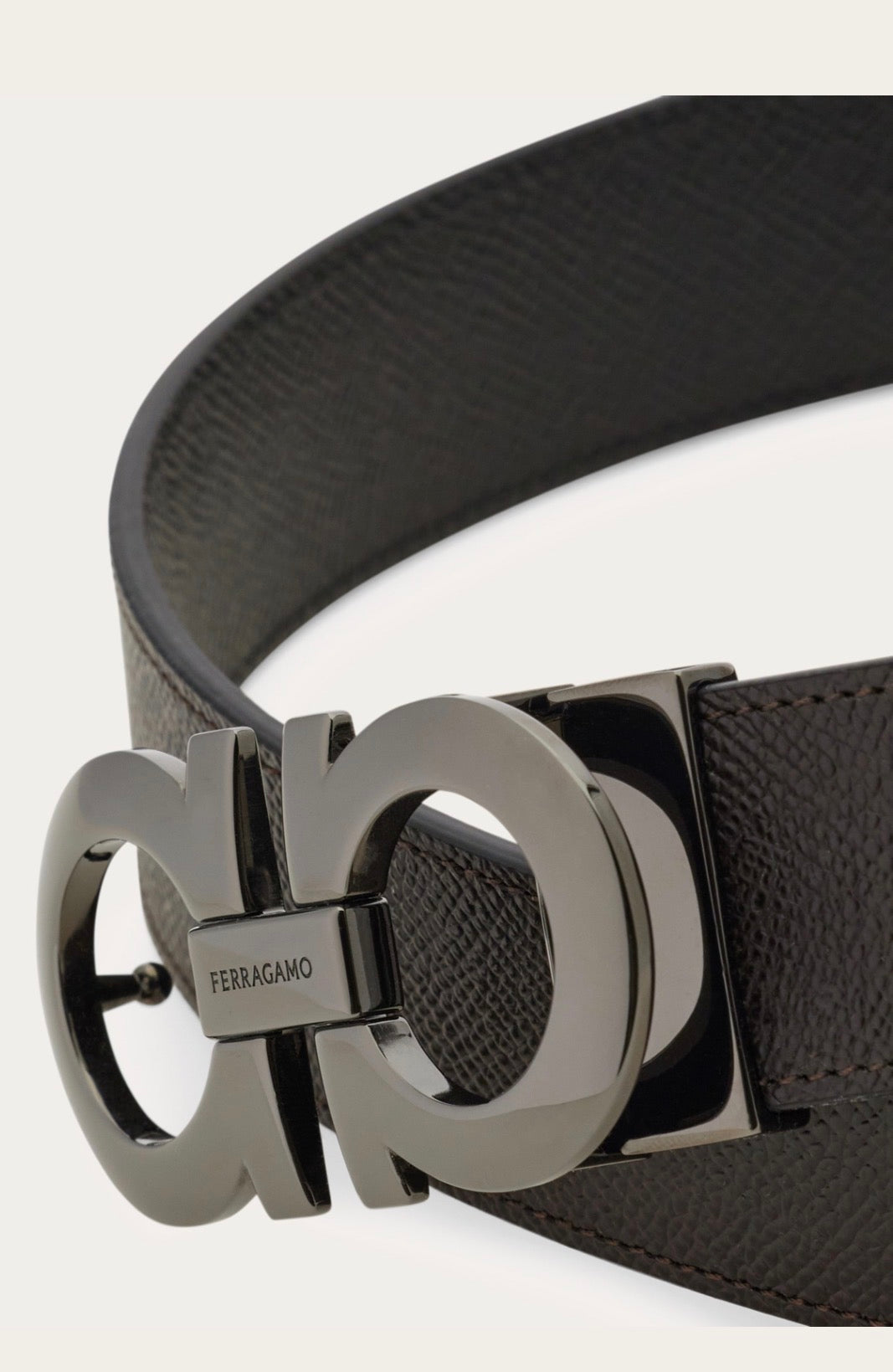 CINTURA REVERSIBILE E REGOLABILE GANCINI FERRAGAMO