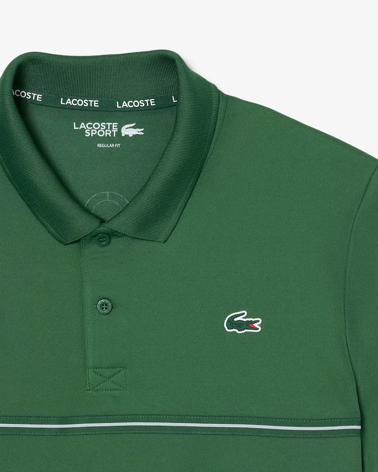 Polo sportiva Ultra-Dry con bordo
 LACOSTE