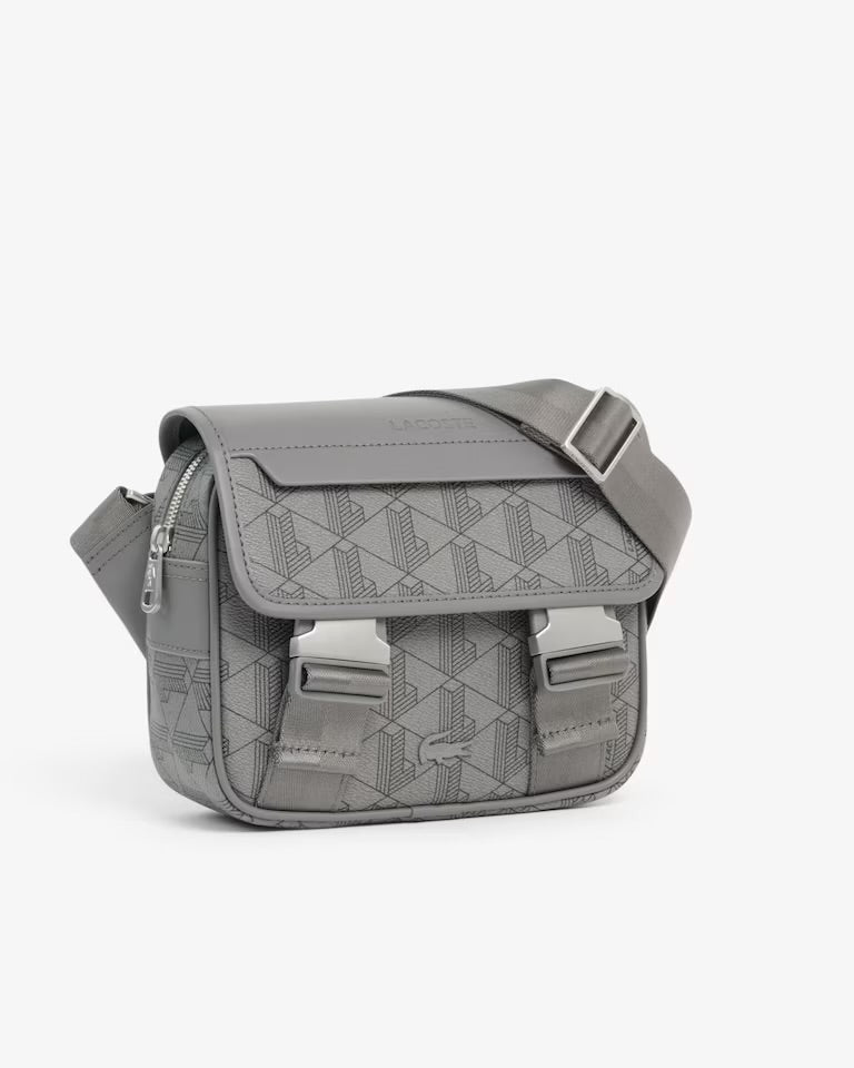 Borsa a tracolla con patta e clip The Blend LACOSTE