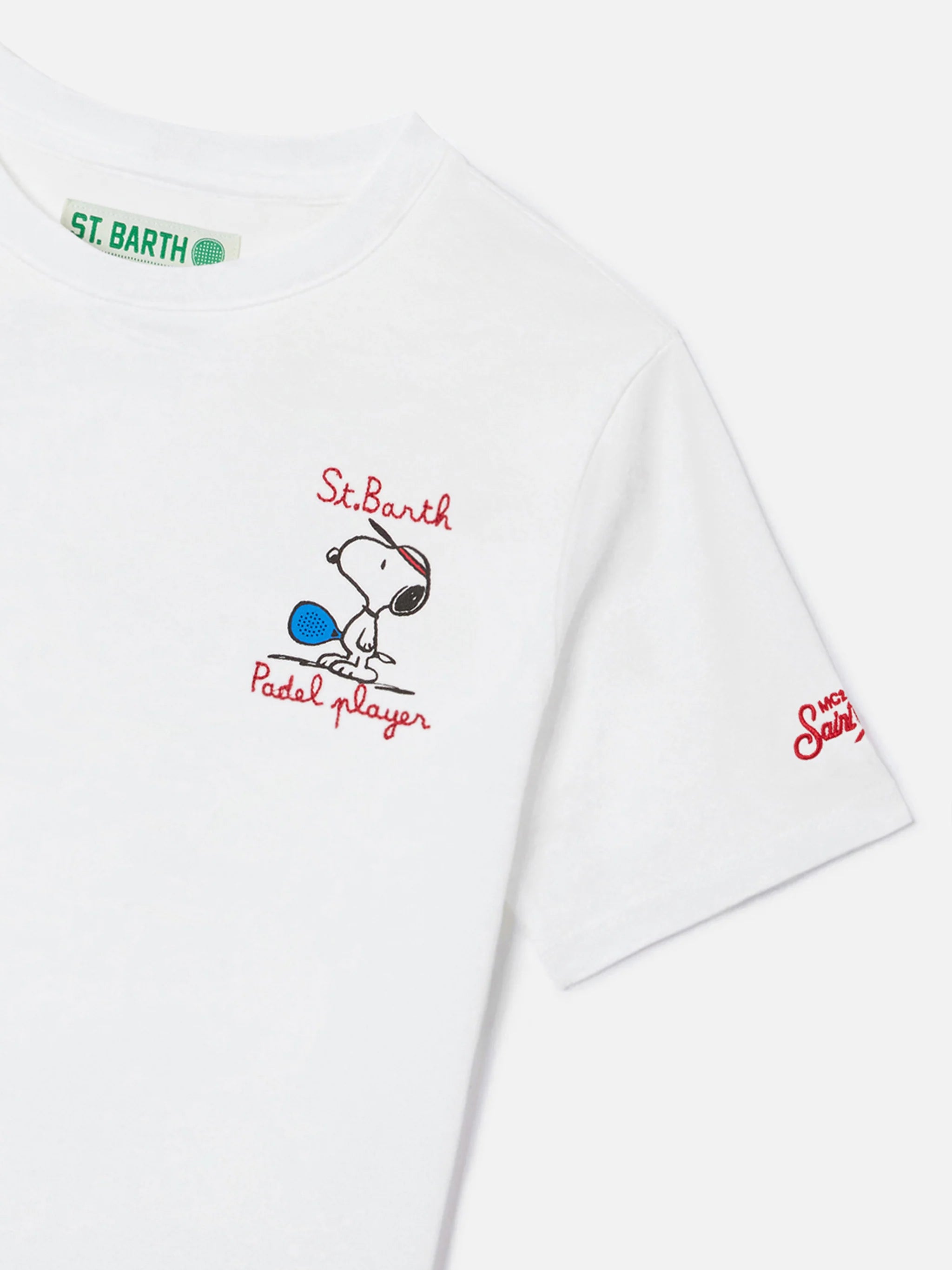 T-SHIRT PORTLAND JR CON RICAMO PADEL PLAYER | SPECIAL EDITION