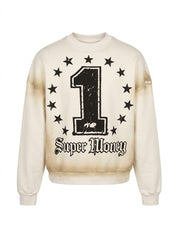 FELPA GIROCOLLO GRILLZ BLACK VERSION SIMPLY HOODIE ARTSUPERMONEY