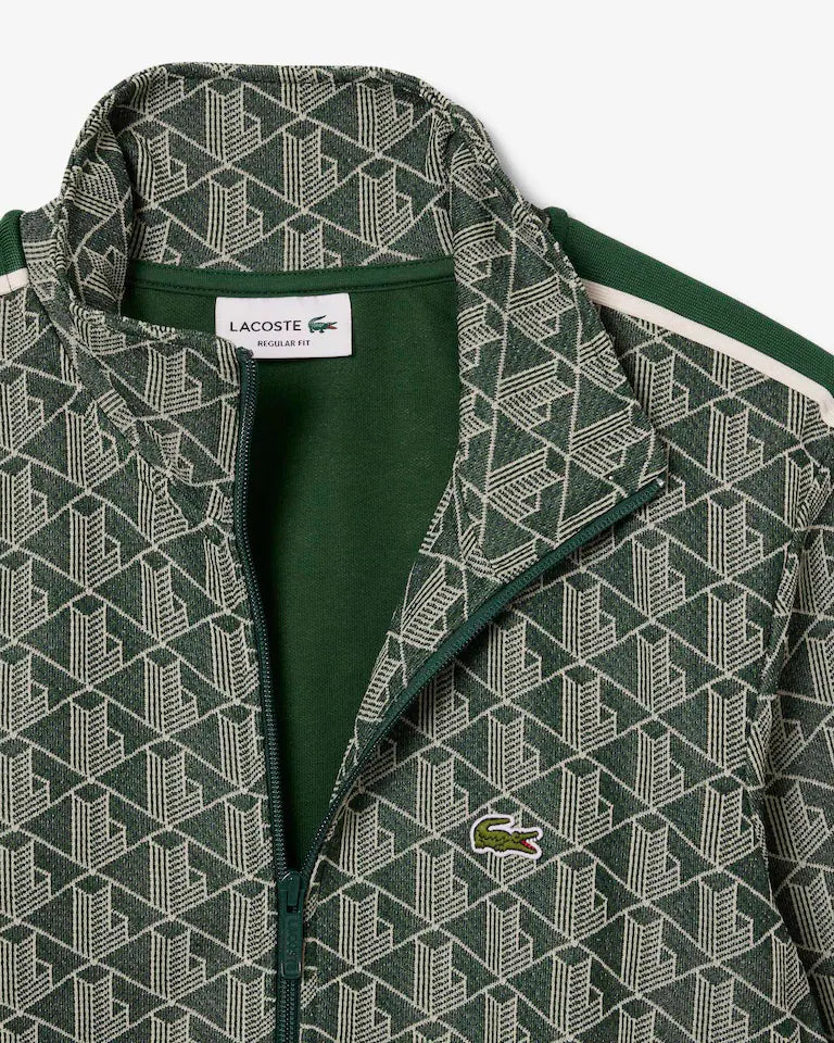 Giacca della tuta in jacquard con zip Paris LACOSTE