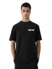 T-shirt Jacquemus  con logo in gros-grain.
