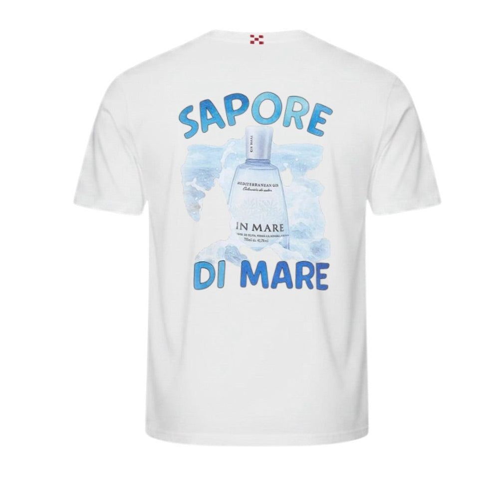 Mc2 Saint Barth T-shirt Portland Con Stampa Sapore Di Mare.