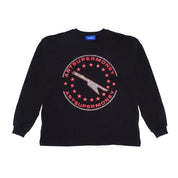 FELPA LONGSLEEVE WAFFLE CIRCLE ARTSUPERMONEY
