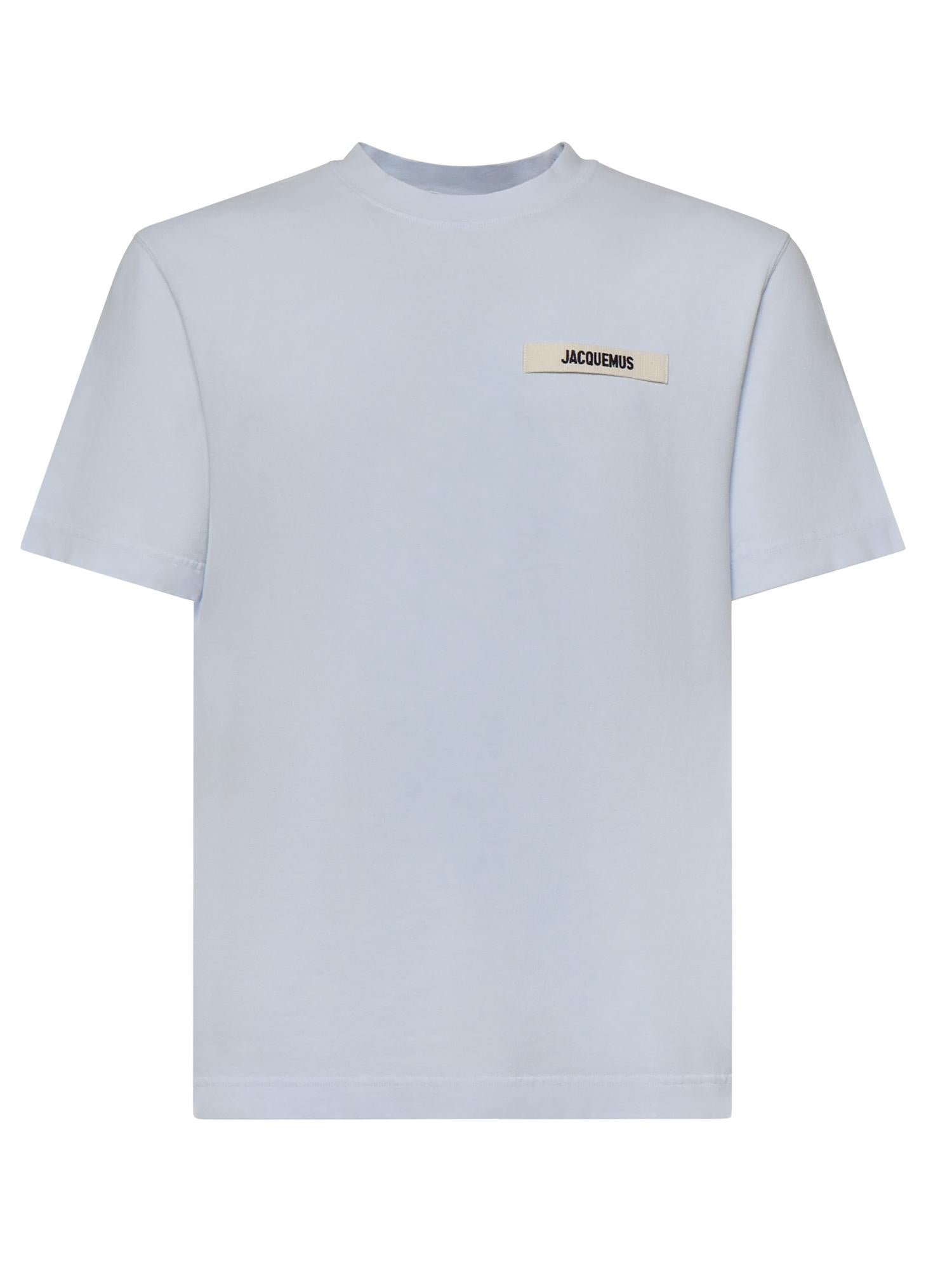T-shirt  JACQUEMUS  con logo in gros-grain.