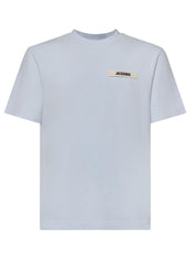 T-shirt  JACQUEMUS  con logo in gros-grain.