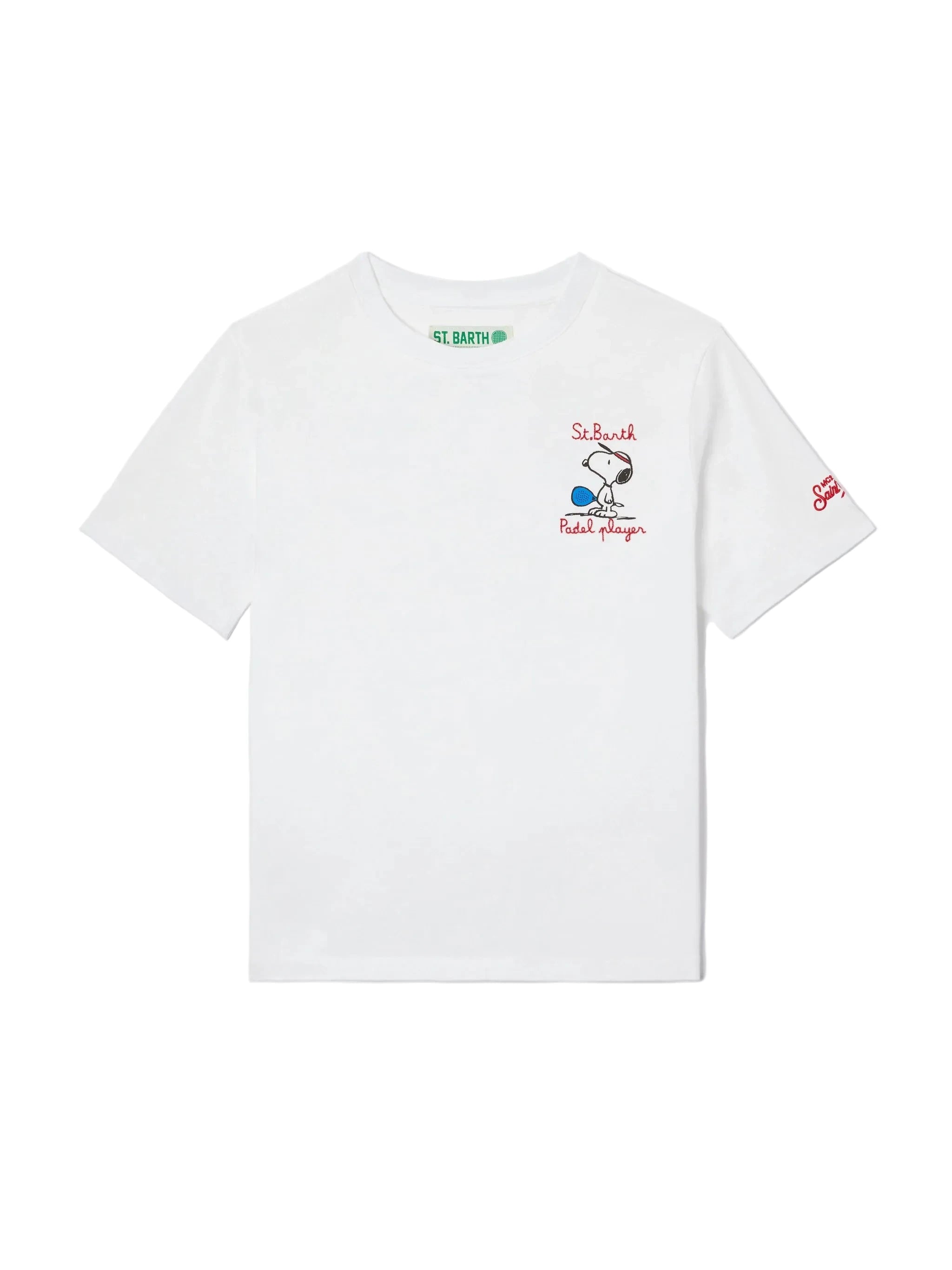 T-SHIRT PORTLAND JR CON RICAMO PADEL PLAYER | SPECIAL EDITION