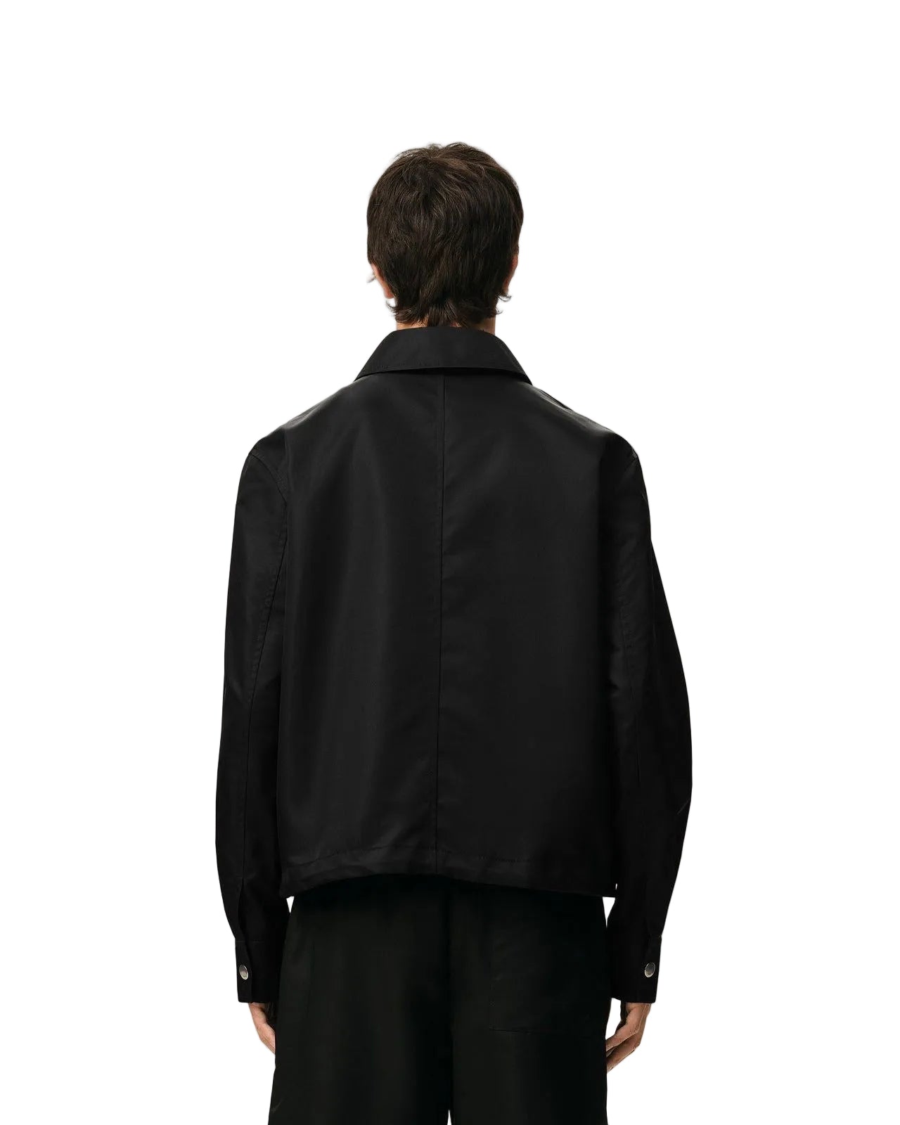 Giubbino AMÌ BLACK NYLON AMI DE COEUR