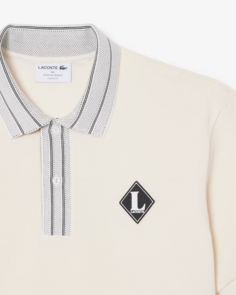 Polo realizzata in Francia classic fit con stemma LA COSTE