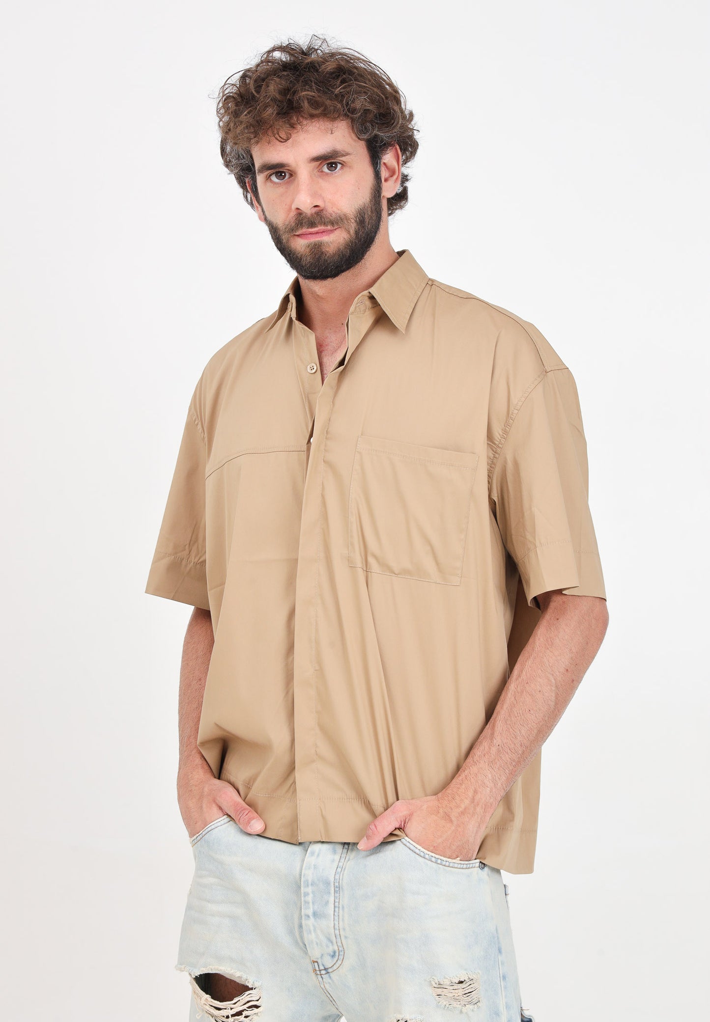 Camicia GAVENSEMBLE beige