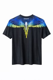 T-SHIRT SOCCER UOMO MARCELO BURLON County Of Milan