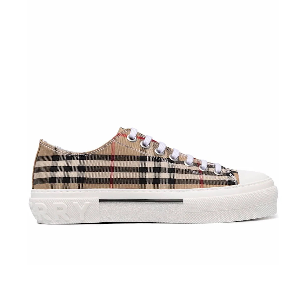 Scarpa BURBERRY in cotone Check