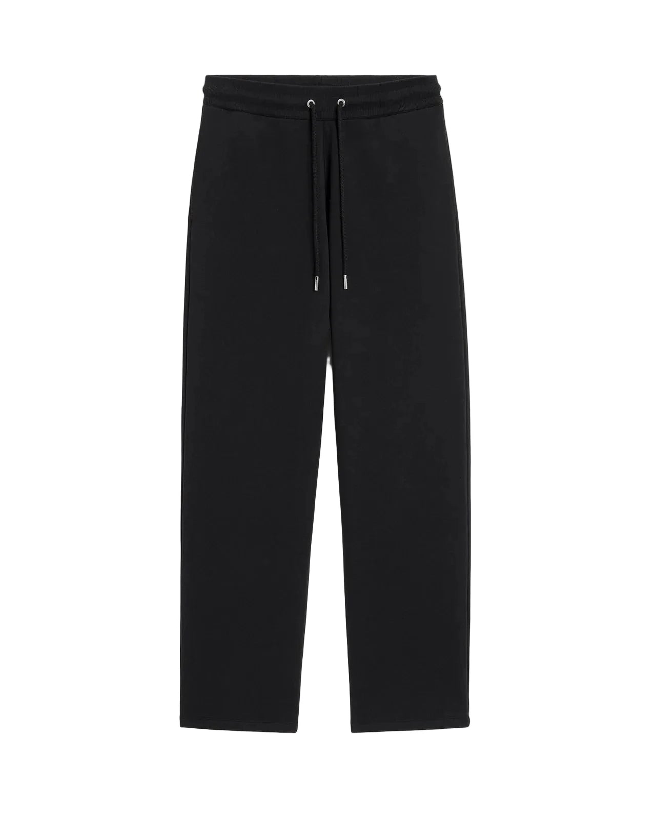 PANTALONI JOGGER AMI DE CŒUR IN COTONE NERO AMI PARIS