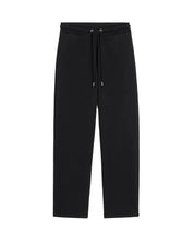 PANTALONI JOGGER AMI DE CŒUR IN COTONE NERO AMI PARIS