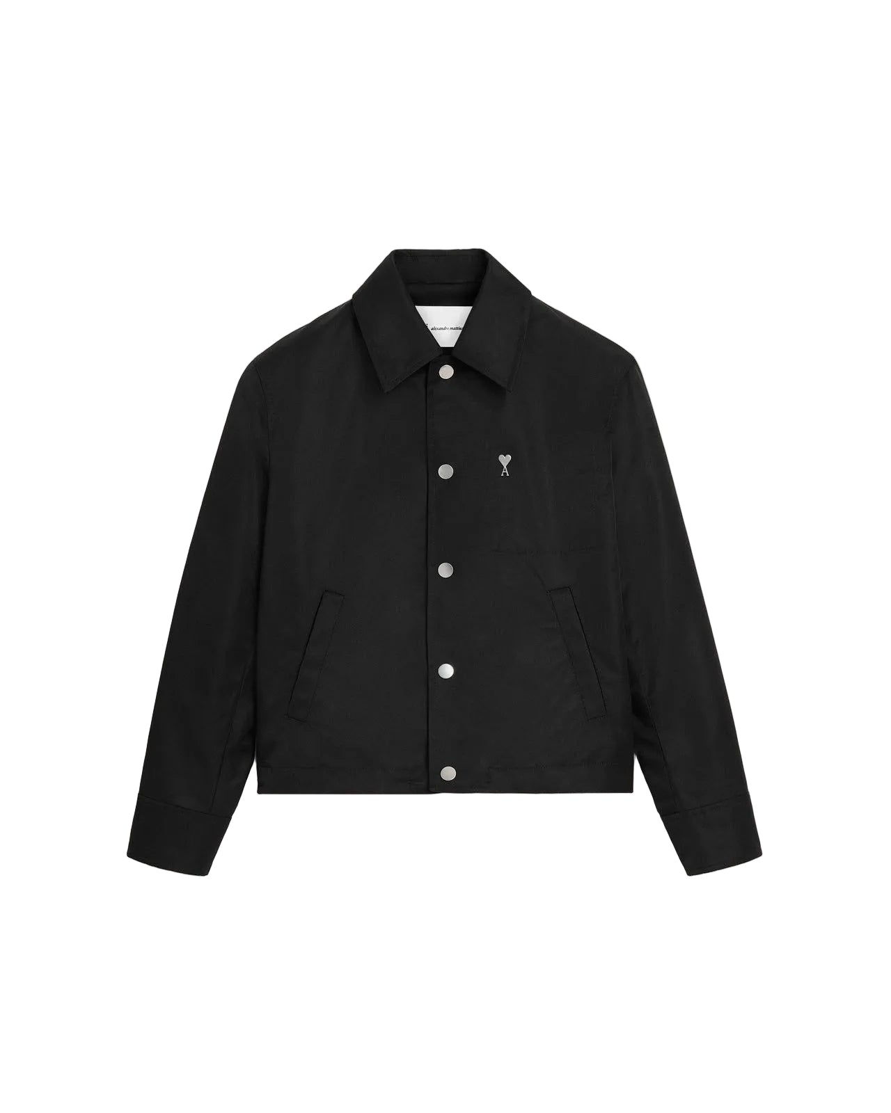 Giubbino AMÌ BLACK NYLON AMI DE COEUR
