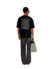 T-SHIRT A QUADRETTI AMIRI