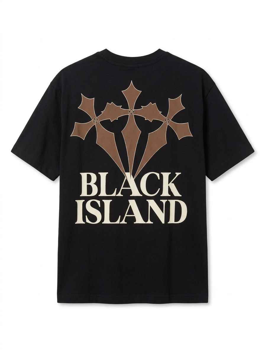 T-shirt BLACK ISLAND
