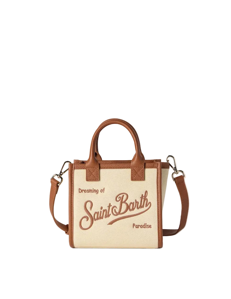 SAINT BARTH MINI BORSA A MANO CON TRACOLLA