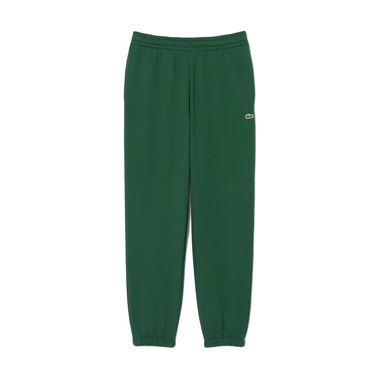 Pantaloni della tuta regular fit in tessuto felpato LACOSTE