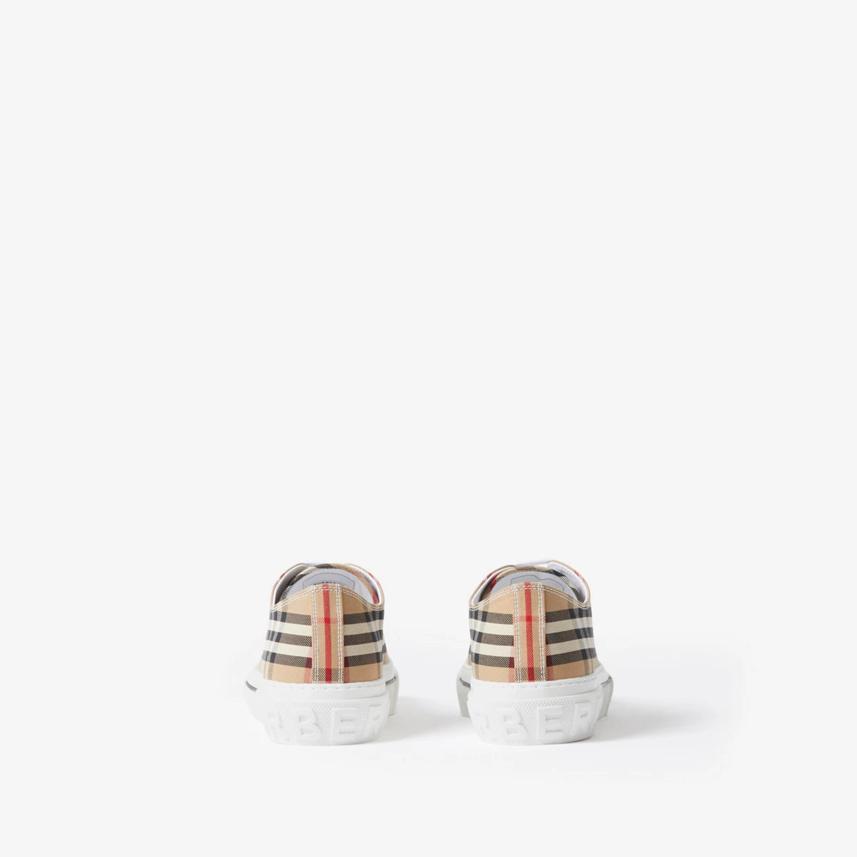 Scarpa BURBERRY in cotone Check