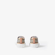 Scarpa BURBERRY in cotone Check