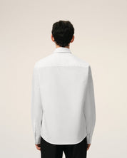 CAMICIA AMI DE COEUR IN COTONE BIANCO AMI PARIS