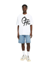 T-shirt OFF-WHITE spray-logo skate