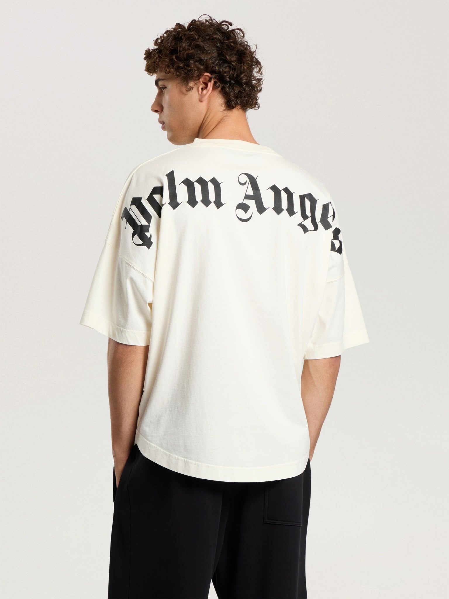 T-Shirt Oversize Con Logo Classico PALM ANGELS